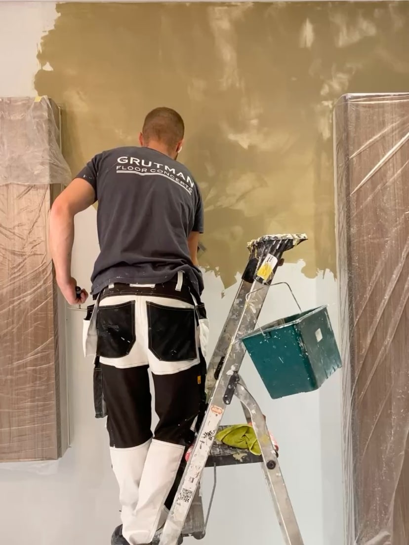 Plaatsing van microtopping door onze eigen vakmensen